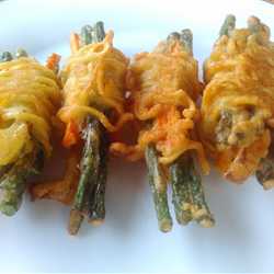 tempura sayur lilit mie